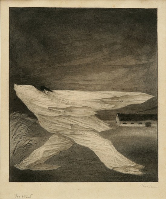 Alfred Kubin. The wind 1902-1903