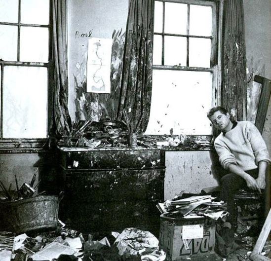 Cecil Beaton. Francis Bacon in his studio in 1959