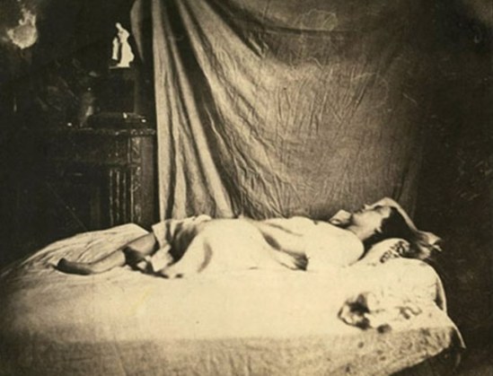 Charles Nègre. Reclining woman 1848. Via photomonitor