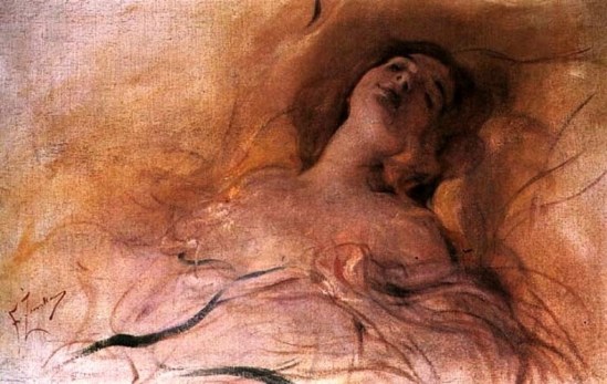 Franciszek Zmurko(1859-1910). In delightful dream