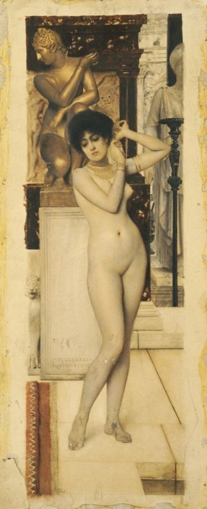 Gustav Klimt. Allégorie de la Sculpture 1890