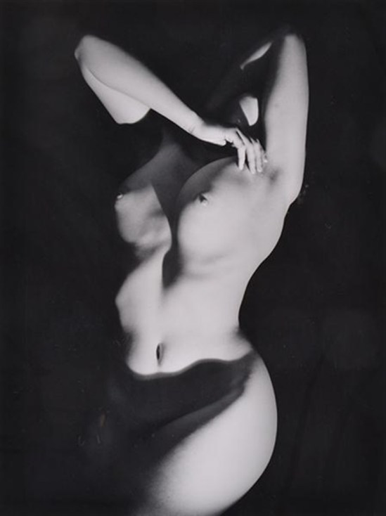 Max Dupain. Nude with shadow. Via mutualart