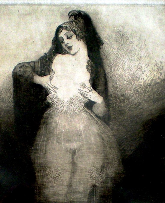 Norman Lindsay. The talking breasts 1920