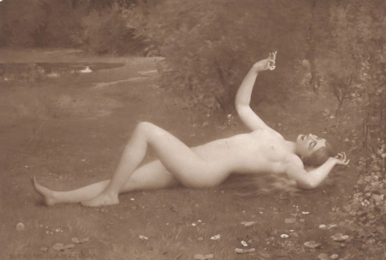 Peinture de Pierre Desire Eugene Franc Lamy (Paquerête). Salon de 1888. Photographiée par G. Michelez.