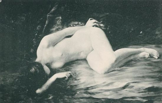 Pierre Desire Eugene Franc Lamy (1855-1919). Femme nue