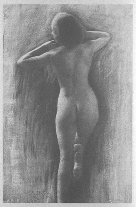 René Le Bègue. Study 1906. Via RMN