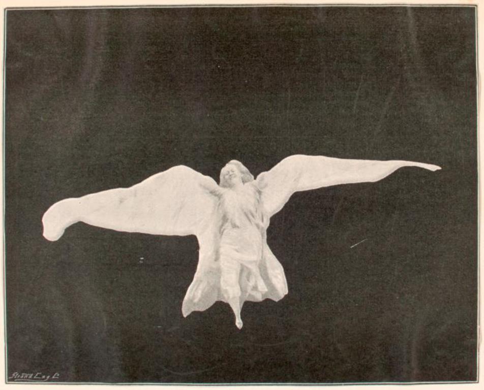 Strand Eng. Co. Loie Fuller dancing 1895. Via nypl