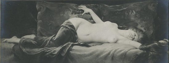 Albert Joseph Pénot. Volupté. Salon d'Hiver, Paris 1909. Postcard
