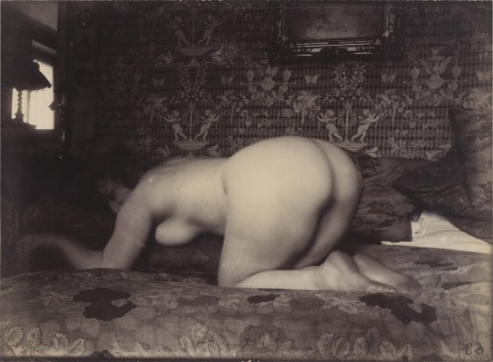 Eugène Atget. Femme nue 1925. Via lefigaro