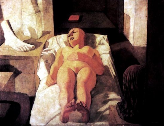 Felice Casaroti. Fanciulla dormiente 1932