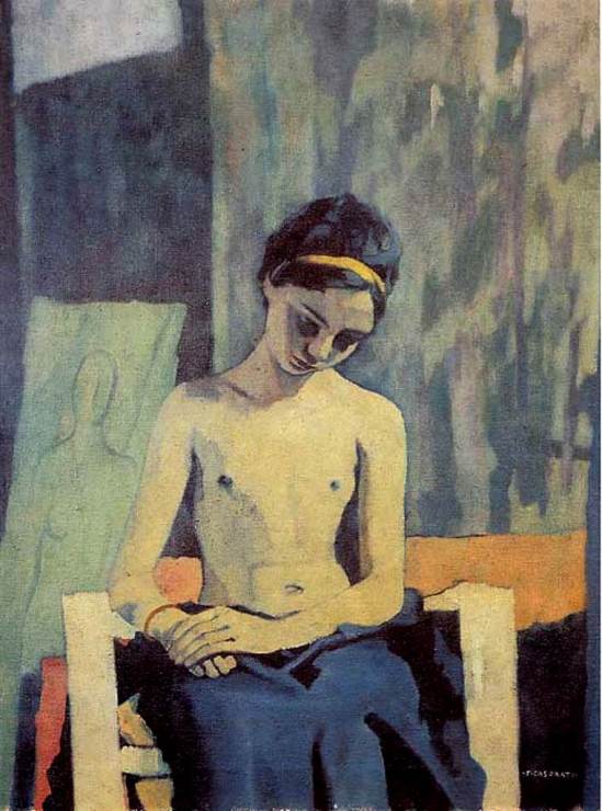 Felice Casaroti. Ragazza di Pavarolo 1938