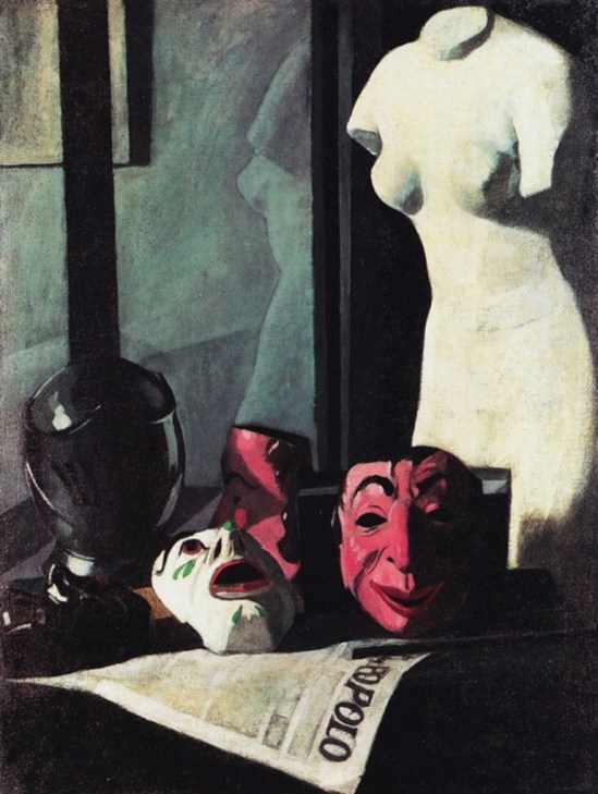 Felice Casorati. Masks 1921