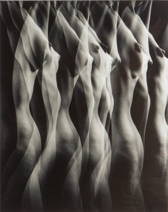 Jack Mitchell (American, 1925-2013)Framed photo of female nude figure . Via liveauctioneers