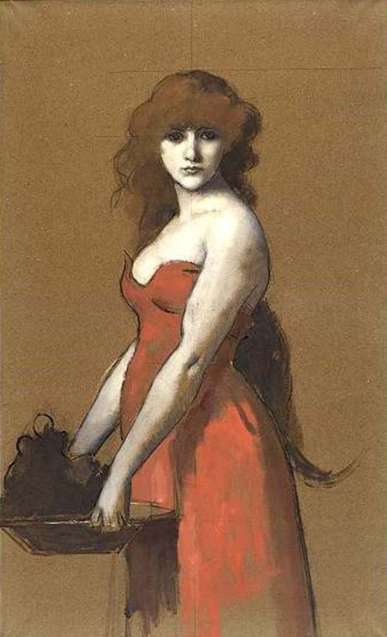Jean-Jacques Henner. Hérodiade vers 1880-1890
