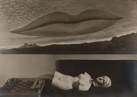 Man Ray. Composition with Chess Set, Plaster Casts, and Observatory Time. The lovers 1934®man ray trust