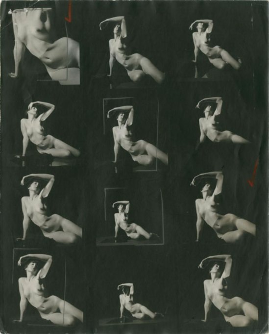Peter Basch (1921-2004). Contact sheet. Via ethertongallery