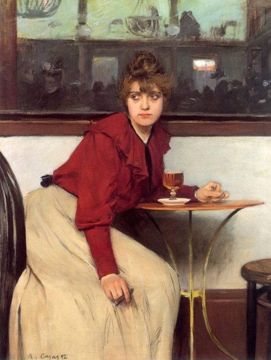 Ramon Casas i Carbó. Madeleine 1892