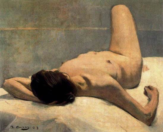 Ramon Casas i Carbó. Nude 1903