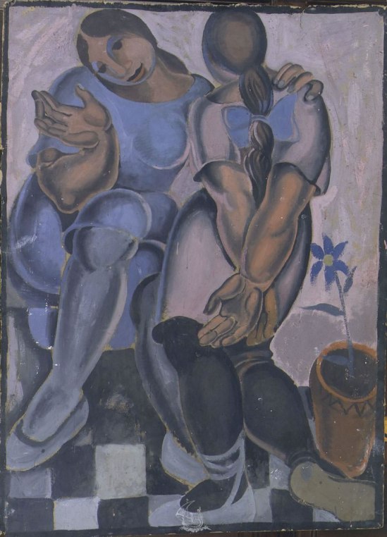 Salvador Dali. Deux jeunes filles 1922
