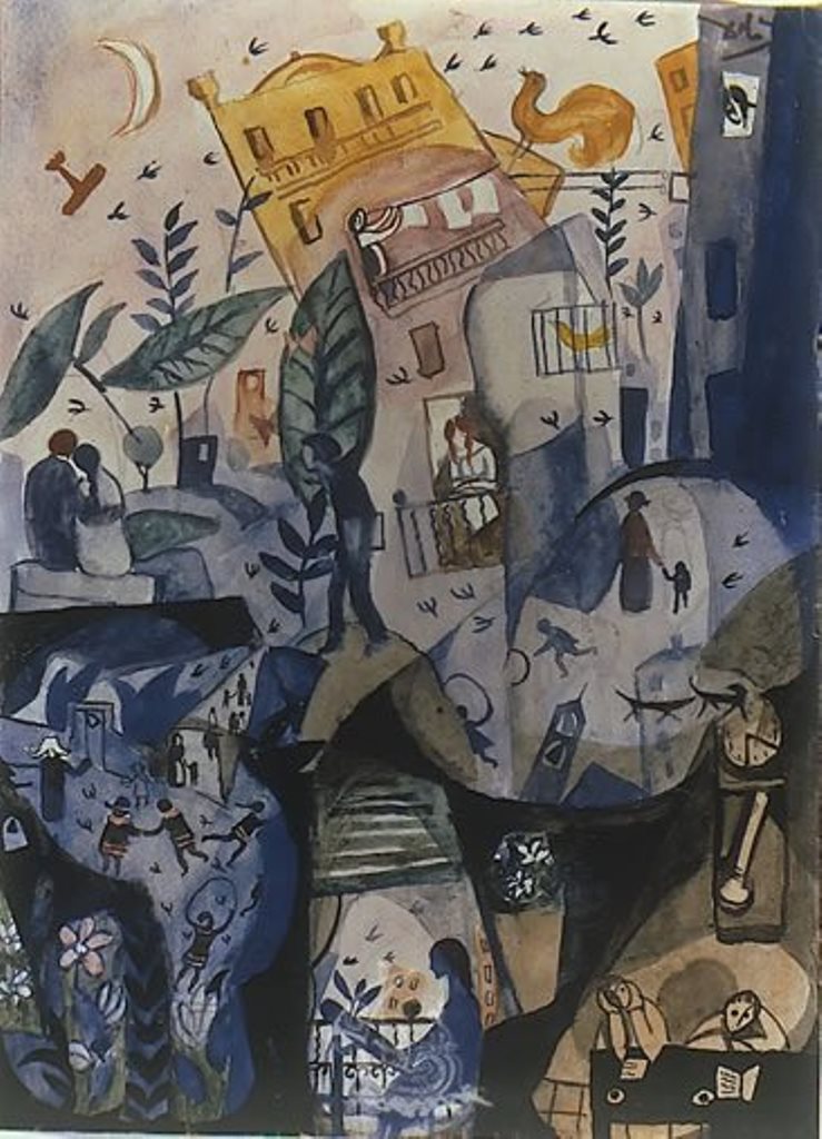 Salvador Dali. Les premiers jours du printemps 1922