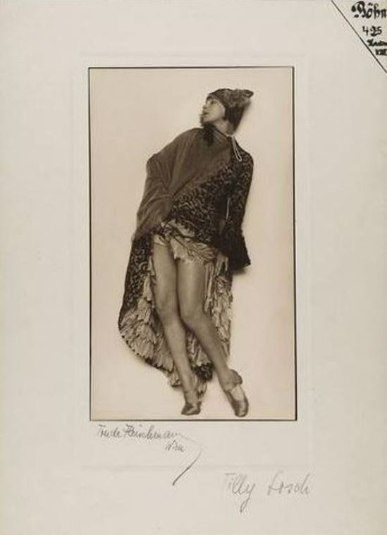 Trude Fleischmann. La danseuse Tilly Losch 1930. Via kulturpool