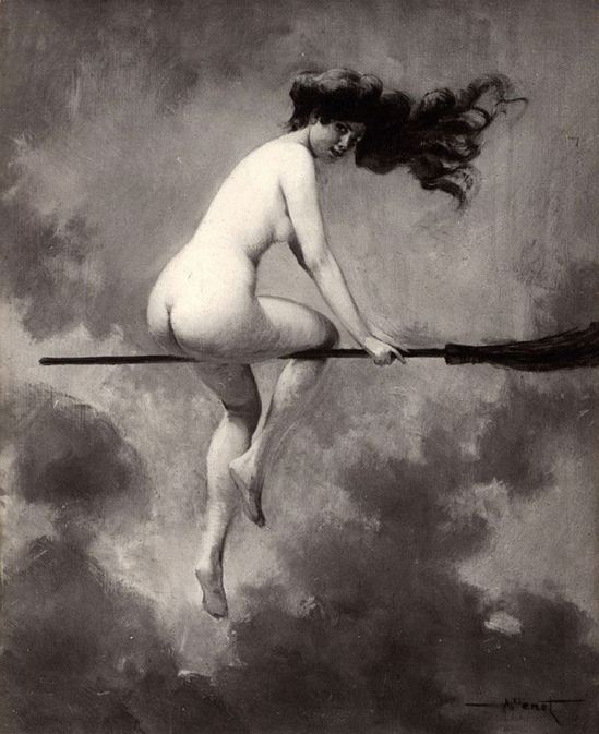 Albert Joseph Pénot. Départ pour le Sabbat 1910