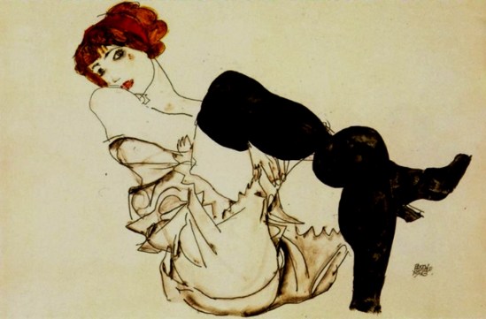 Egon Schiele. Wally Neuzil 1913