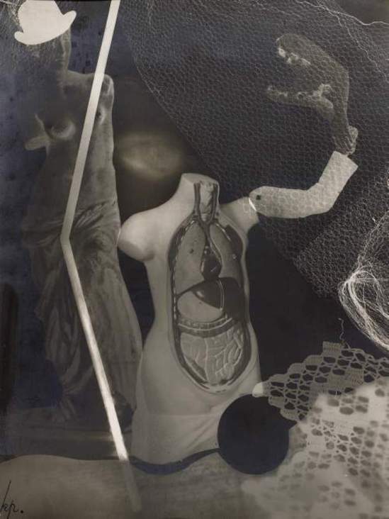 Kazimierz Podsadecki. Vénus 1934. Photomontage. Via malarze.com