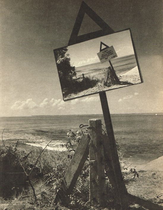 Lionel Wendt. Beach landscape. Via ebay