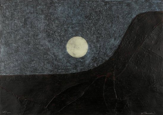 Rufino Tamayo. Landscape with moon 1977