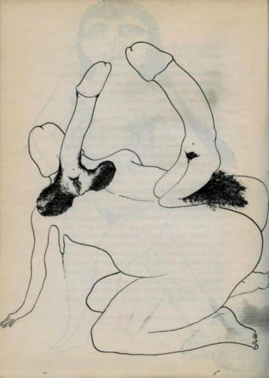 Yves Tanguy. Couverture pour le Journal intime d'une provinciale de Maria Combourg 1956.Via drouot