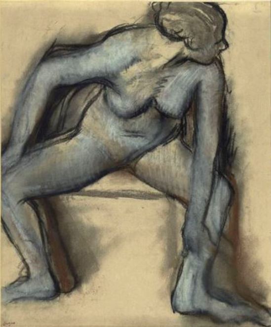 Edgar Degas. Danseuse en maillot vers 1896