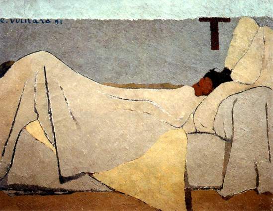 Edouard Vuillard. In bed 1891