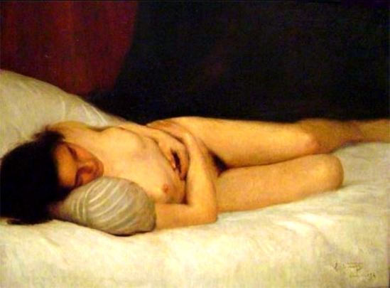 Eliseu Visconti. Nu féminin