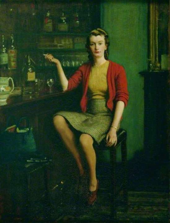 Frederick William Elwell. In a bar 1943
