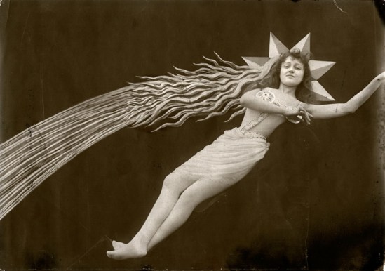 L'étoile filante d'Eclipse de soleil en pleine lune 1907 de Georges Méliès