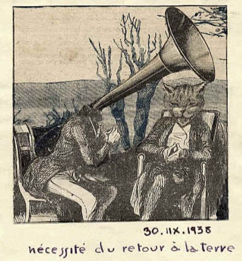 Marcel G. Lefrancq. Nécessité du retour à la terre (1938)). Via lefrancq.be