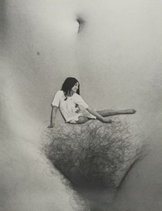 Marcel Mariën. Le tapis volant 1984. Via artnet