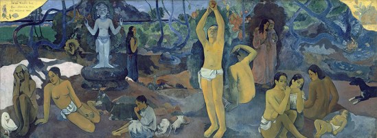 ?????????Paul Gauguin. D'où venons-nous?. Que sommes-nous?.  Où allons-nous ?1897-1898