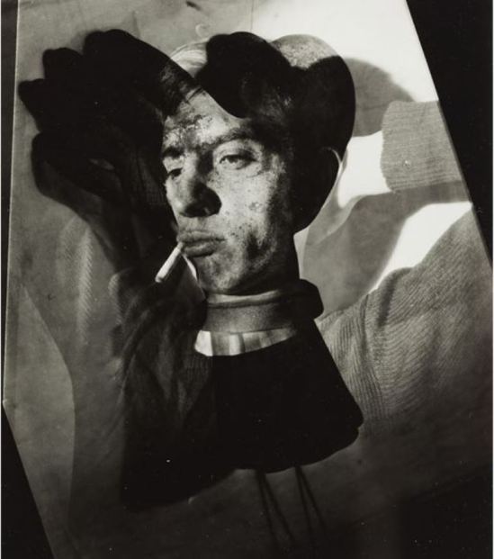 Roger Parry. Montage with glove on face 1931. Via nga.gov.au