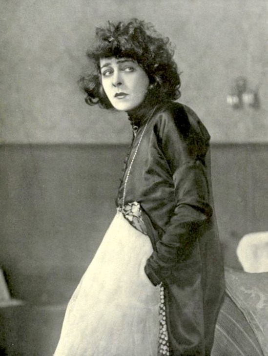 Alla Nazimova2  in Camille 1921. Via allanazimova