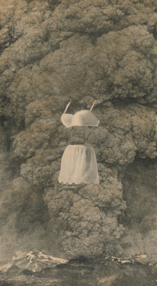 Georges Hugnet. Bra and Girdle, 1961. Via clevelandart