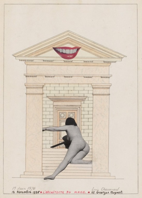 Georges Hugnet. The Architect of Magus, 12 November 1935. Via clevelandart