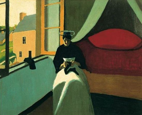 Marius Borgeaud. La repriseuse de bas 1920