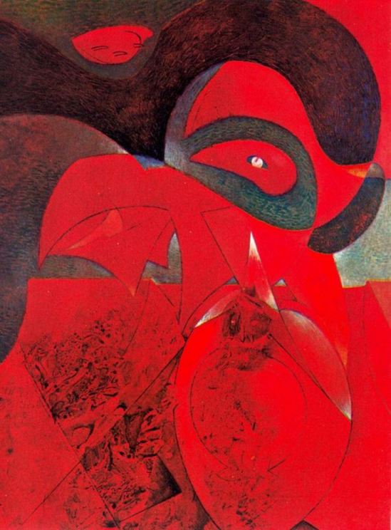 Max Ernst. Compendium of the history of the universe 1953