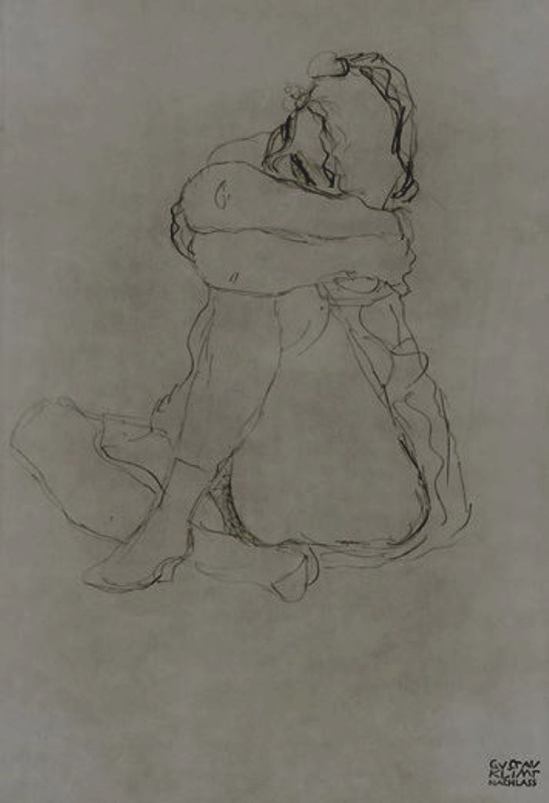 Gustav Klimt. Femme assise