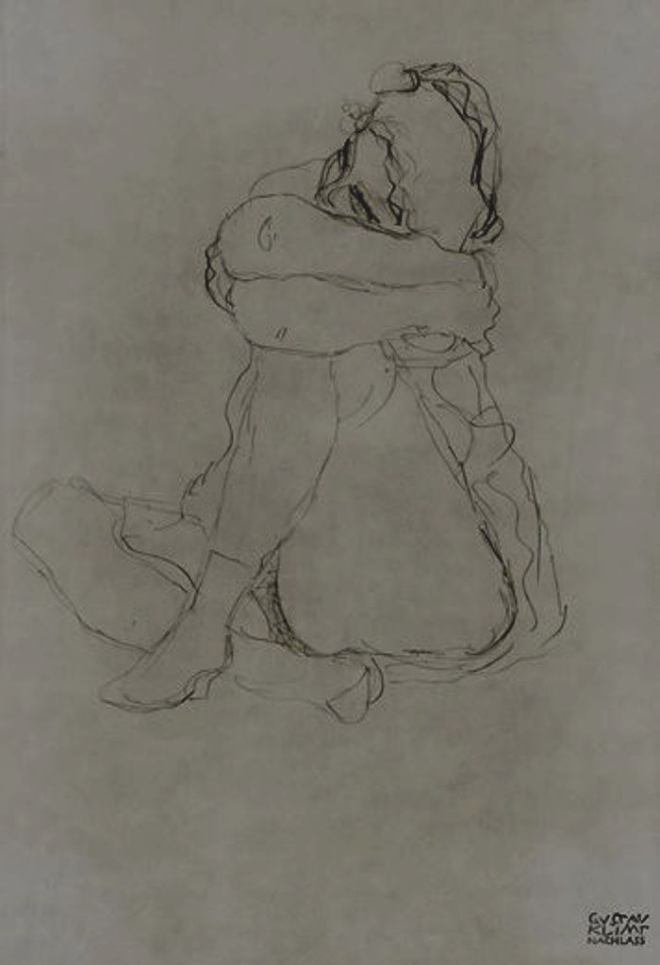 Gustav Klimt. Femme assise
