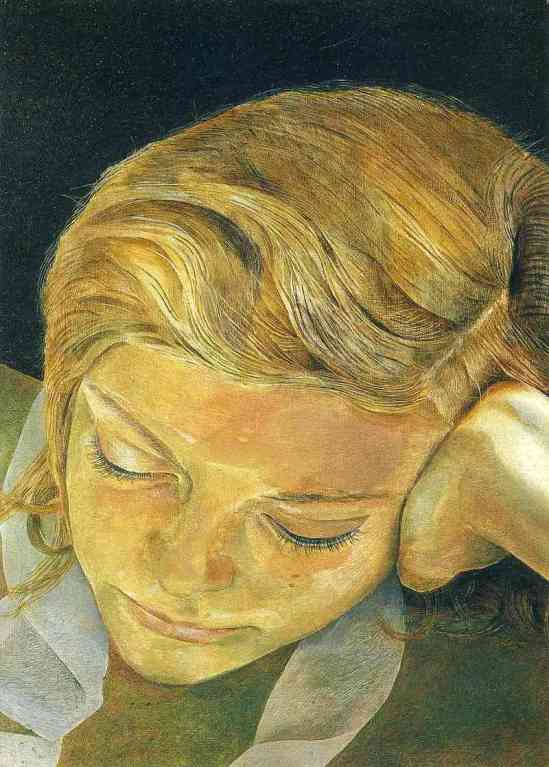 Lucian Freud. Girl reading 1952