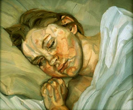 Lucian Freud. Sleeping girl 1979-1980