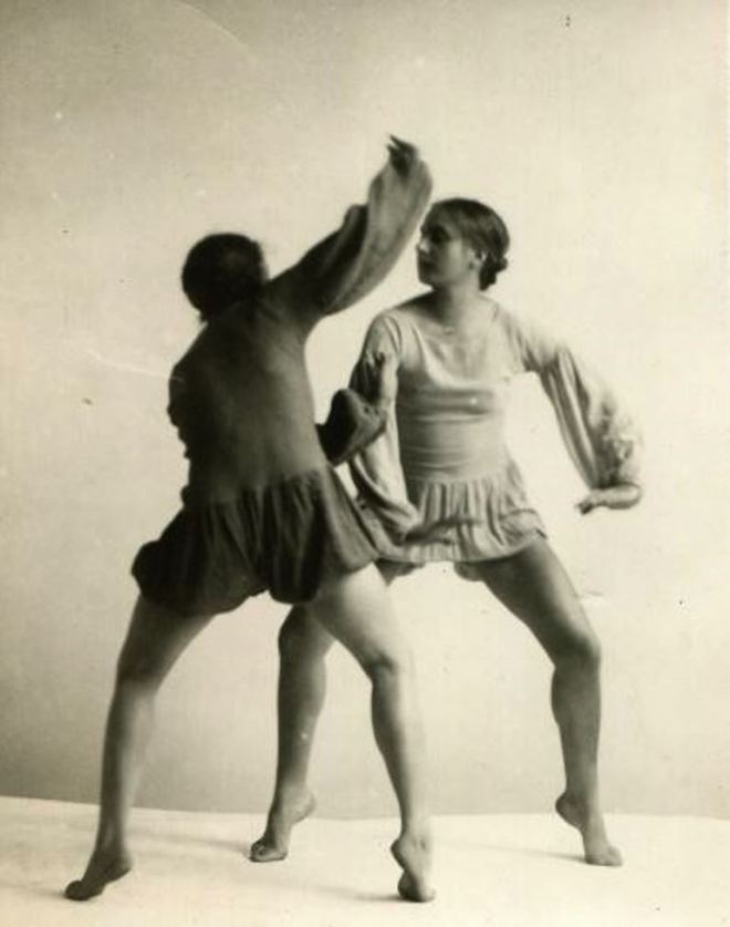 Selma Genthe. Expressionist dance 1926. Via finestvintagephotography
